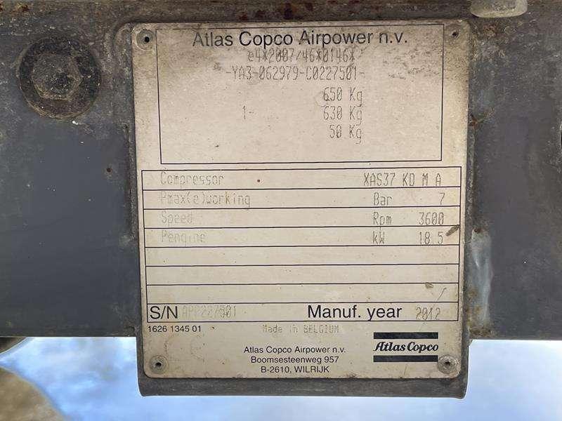 Atlas Copco XAS 37 KD Photo 4