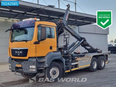 Man TGS 26.480 6X6 NL-Truck 6x6 Hiab 166 E-3 Hiduo + Multilift Hook en vente par BAS World B.V.