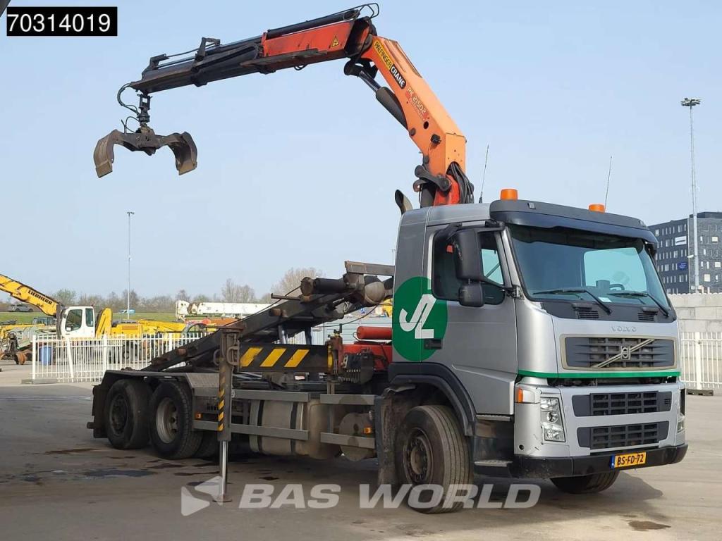 Volvo FM 340 FM 6X2 NL-Truck Palfinger PK21502 Kran Crane 2 extensions 24t cablelift Euro 3 Photo 3