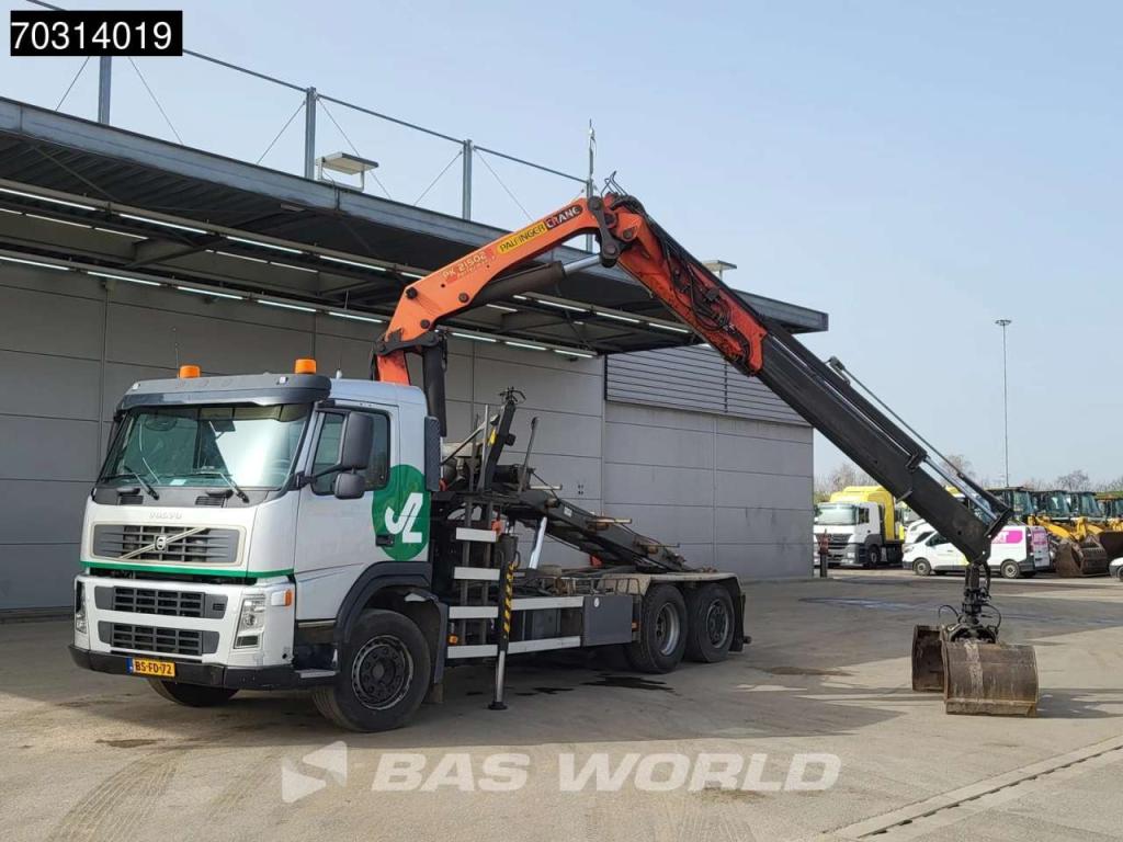 Volvo FM 340 FM 6X2 NL-Truck Palfinger PK21502 Kran Crane 2 extensions 24t cablelift Euro 3 Photo 7