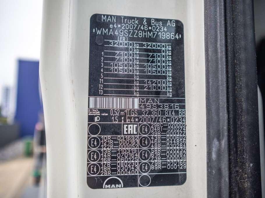 Man TGS 32.360 BB+E6+MIXER 9M³ Photo 11