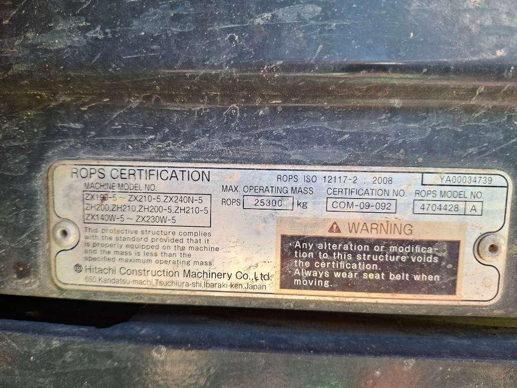 Hitachi ZX 170 W-5 B Photo 13