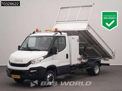 Iveco Daily 35C12 Kipper met Kist Dubbellucht 3,5t Trekhaak Airco Cruise Euro6 Tipper Benne Kieper A/C To en vente par BAS World B.V.