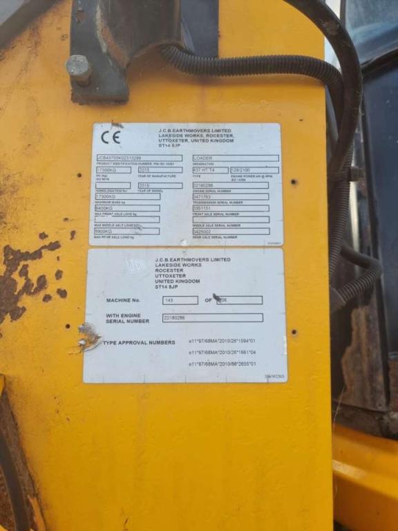 JCB 437HTT4 Photo 17