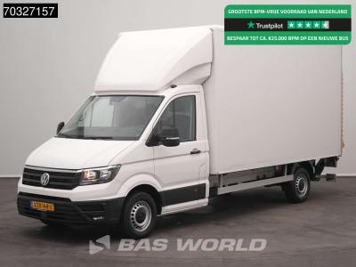 Volkswagen Crafter 140pk Automaat XL Laadklep NL Bakwagen Navi Camera Meubelbak Koffer Airco Cruise control en vente par BAS World B.V.