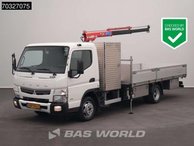 Mitsubishi Canter 3C15 3.0L Kraanwagen Maxilift 230.2H Trekhaak Dubbellucht 150PK Airco Camera Euro6 Kran Kran en vente par BAS World B.V.