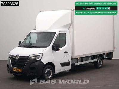 Renault Master 145PK Laadklep Bakwagen LED Navi Airco Cruise Euro6 Meubelbak Koffer Airco Cruise control en vente par BAS World B.V.