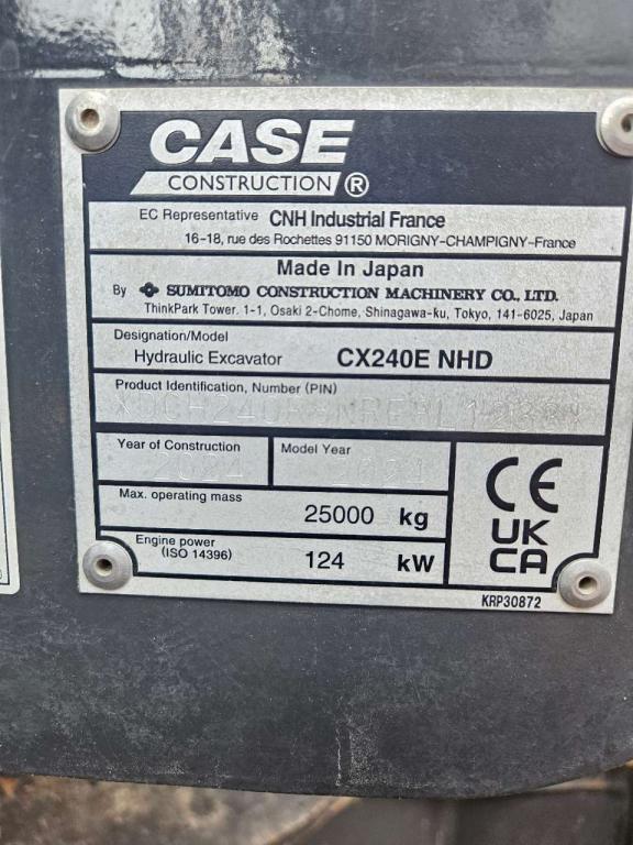 Case CX240E TRIPLICE Photo 4