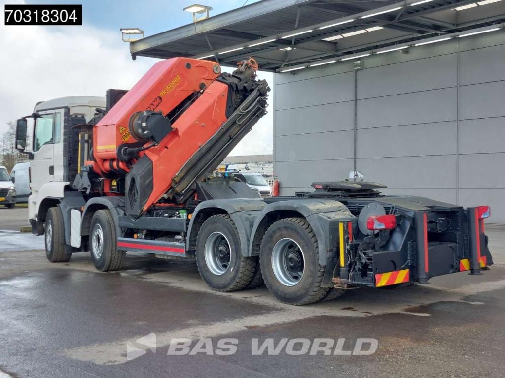 Man TGS 41.480 TGS 8X4 Tractorhead Palfinger PK150002 Crane Kran Winch 11 extensions 5th wheel Photo 15