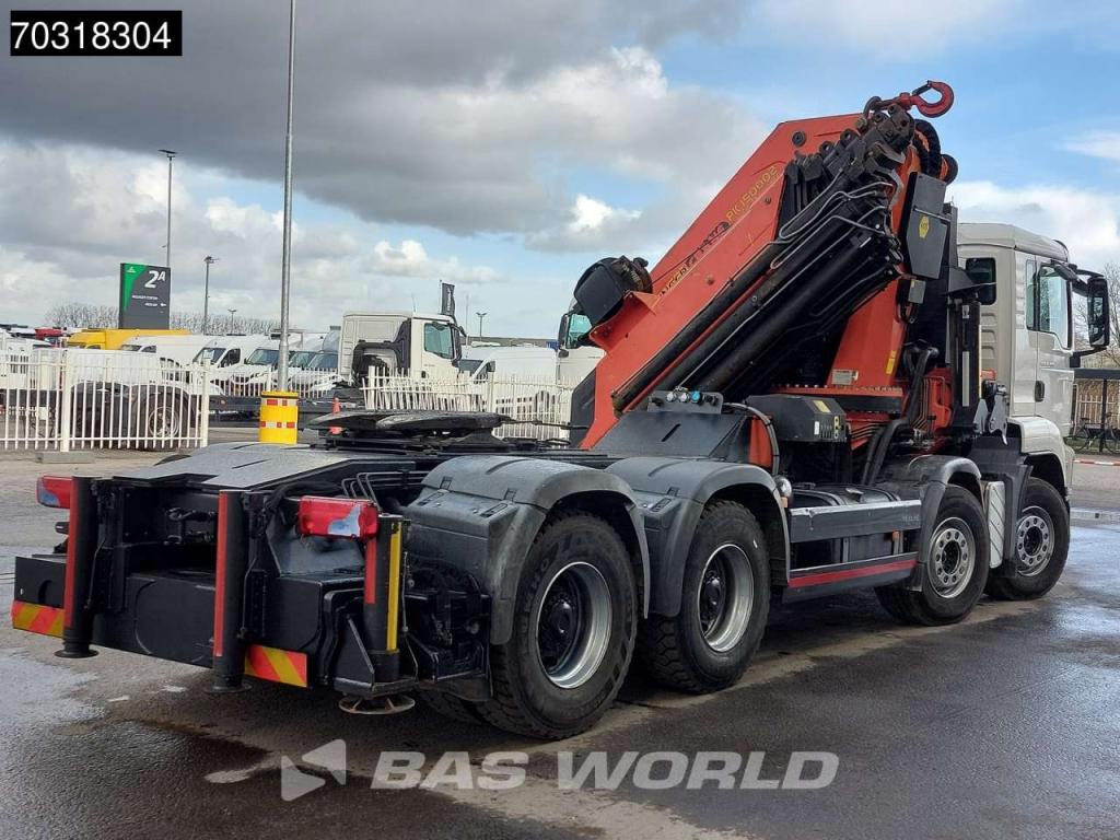 Man TGS 41.480 TGS 8X4 Tractorhead Palfinger PK150002 Crane Kran Winch 11 extensions 5th wheel Photo 17