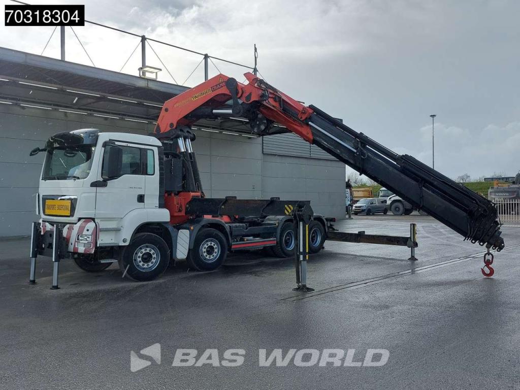 Man TGS 41.480 TGS 8X4 Tractorhead Palfinger PK150002 Crane Kran Winch 11 extensions 5th wheel Photo 6