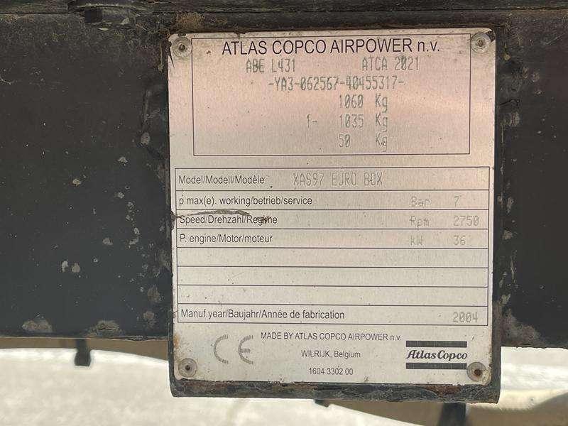 Atlas Copco XAS 97 DD Photo 7