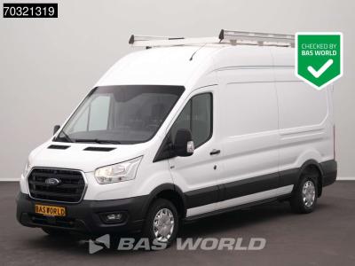 Ford Transit 130pk Hoog Dak L3H3 Navi Airco Cruise Imperiaal Parkeersensoren SYNC4 Display Euro6 L3 A/C en vente par BAS World B.V.
