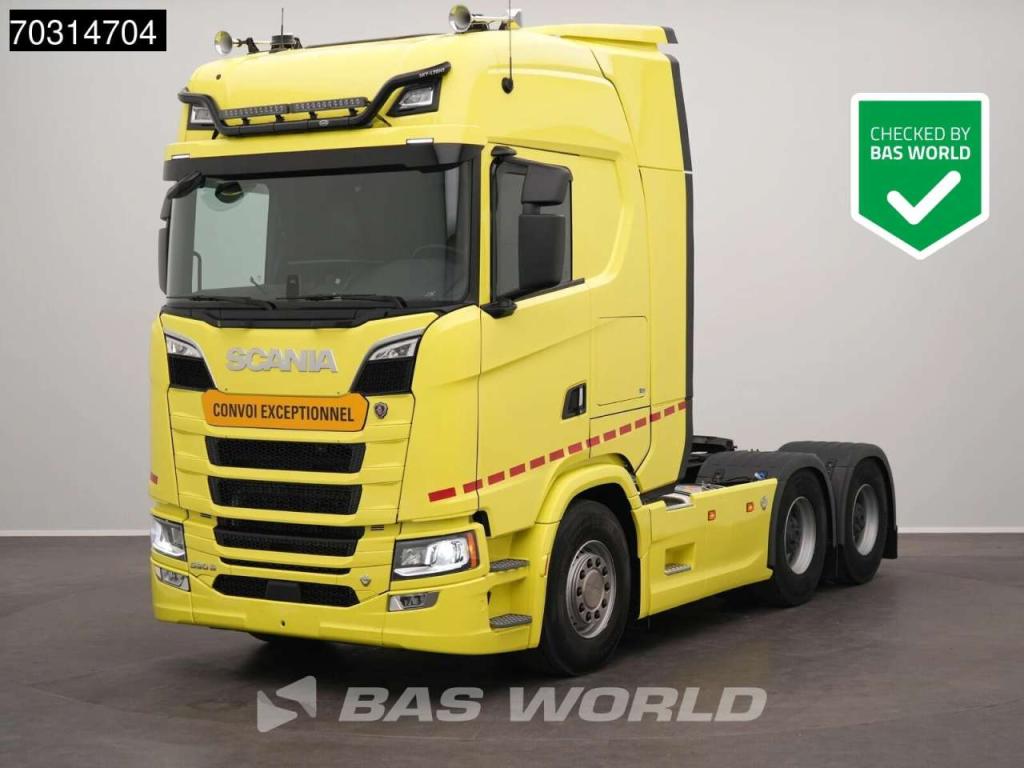 Scania S590 6X4 Full-Air Retarder 2xTanks Big-Axle Standklima Leder Navi Photo 1