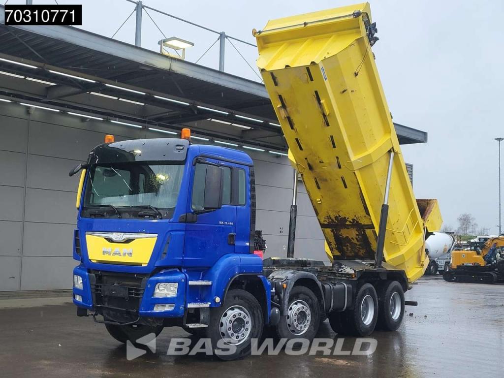 Man TGS 35.440 8X4 15m3 tipper Steel suspension Big-Axle Automatic Euro 6 Photo 3