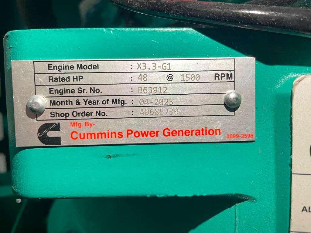Cummins C38D5Q - 38 kVA Generator - DPX-18504-Q Photo 11