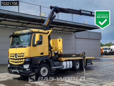 Mercedes-Benz Arocs 2851 6X2 Palfinger PK22002-EH Crane Kran German Truck Retarder 6x2*4 en vente par BAS World B.V.