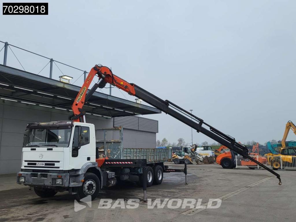 Iveco 260E30H EuroTrakker 6X4 Palfinger PK27000 E Kran crane Winch Remote control Big-Axle Photo 6