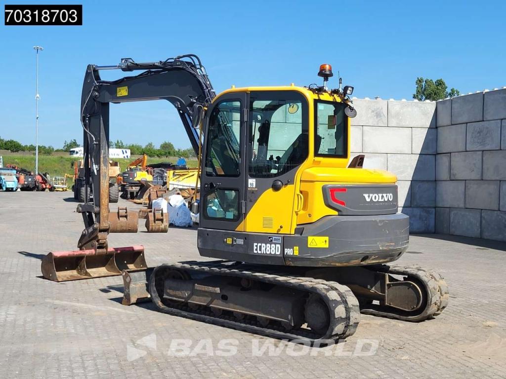 Volvo ECR88 D A/C - 3 Buckets Photo 5