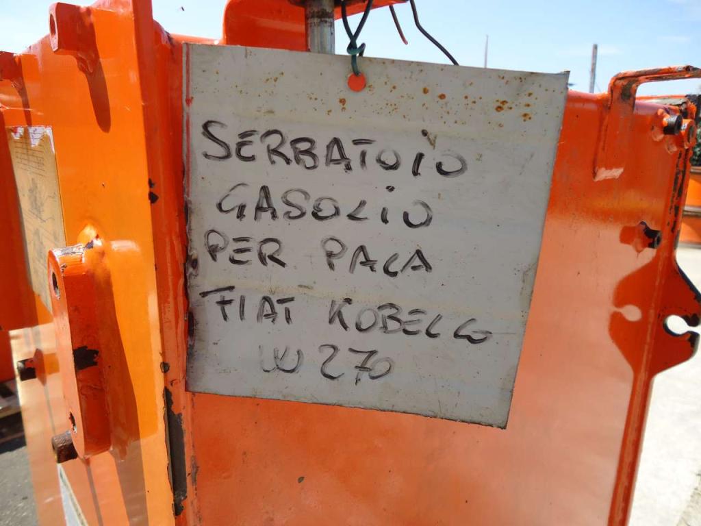 Réservoir de carburant pour Fiat Kobelco/Fiat Hitachi W270 Photo 5