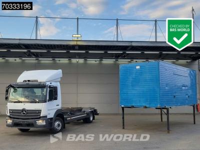 Mercedes-Benz Atego 1218 4X2 12tonner LOW Mileage! BDF + box Cruise control Automatic Euro 6 en vente par BAS World B.V.