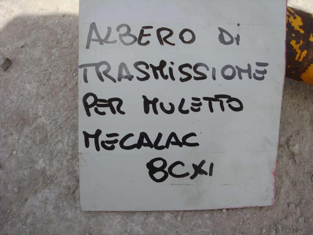 Arbre de transmission pour per Muletto Mecalac 8CXI Photo 2