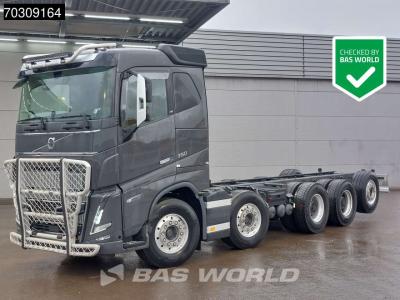 Volvo FH16 750 FH 10X4 Full Air suspension 10x4 chassis Lift+steering Axle VEB+ Euro 6 en vente par BAS World B.V.