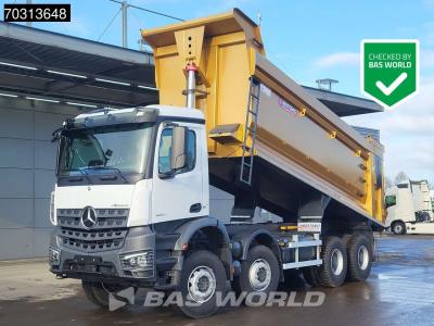 Mercedes-Benz Arocs 4851 8X4 NEW!! 26m3 Tipper Full Steel Big-Axle Euro 6 en vente par BAS World B.V.