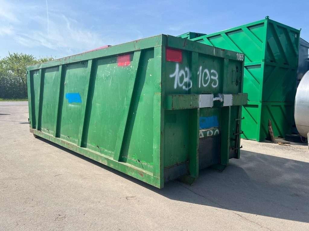 CONTAINER SCARRABILE USATO A CIELO APERTO Photo 2