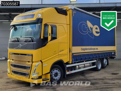Volvo FH 460 6X2 Curtainsider  LNG Engine Sliding roof Lift Axle I-Park cool VEB+ en vente par BAS World B.V.