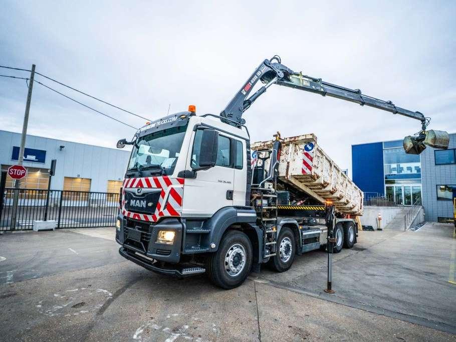 Man TGS 35.420 BL + HIAB X-HIDUO 188/3x Photo 1