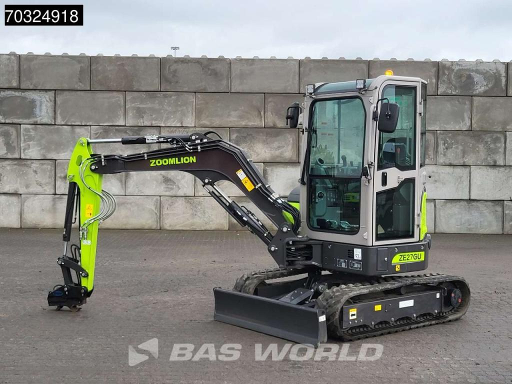 Zoomlion ZE27 GU KUBOTA ENGINE - PIN ON - CE CERTIFIED Photo 2