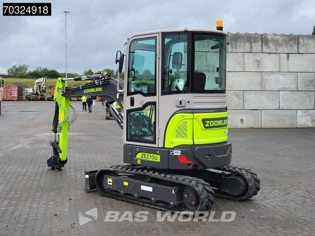 Zoomlion ZE27 GU KUBOTA ENGINE - PIN ON - CE CERTIFIED Photo 3