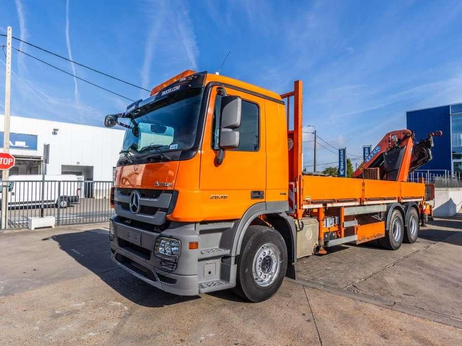 Mercedes-Benz ACTROS 2636 K-MP3 + EFFER 305/8S Photo 8