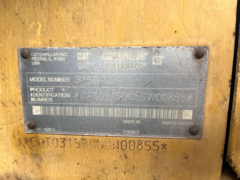 Caterpillar 315BL Photo 7