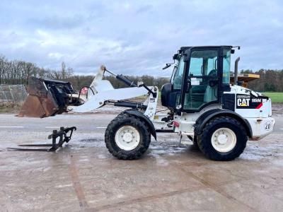 Caterpillar 908M FORKS+BUCKET / Low Hours / CE Photo 1