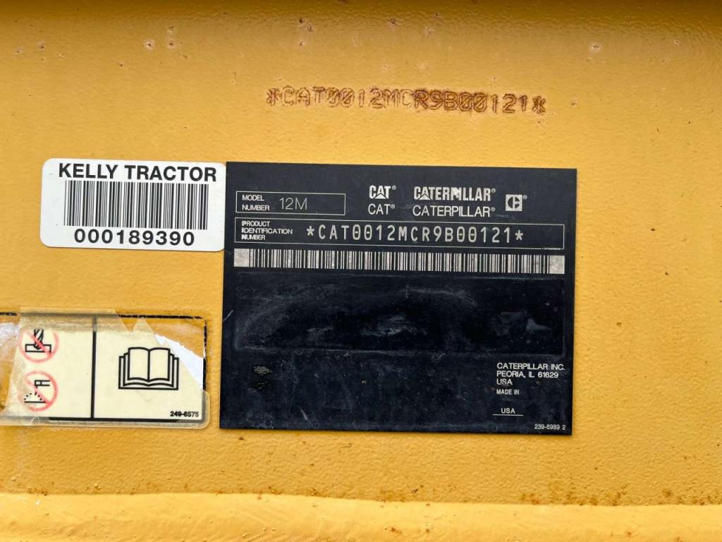 Caterpillar 12M Motor Grader Photo 30