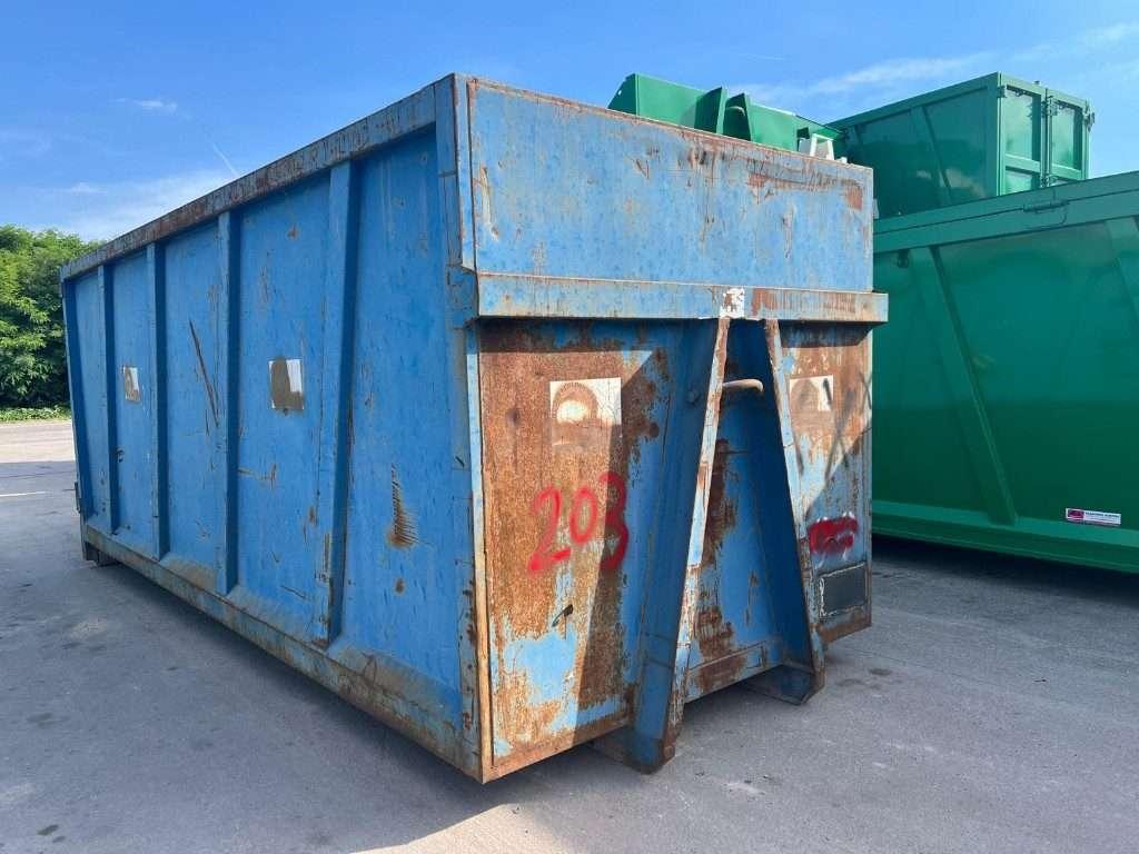 CONTAINER SCARRABILE USATO A CIELO APERTO Photo 2