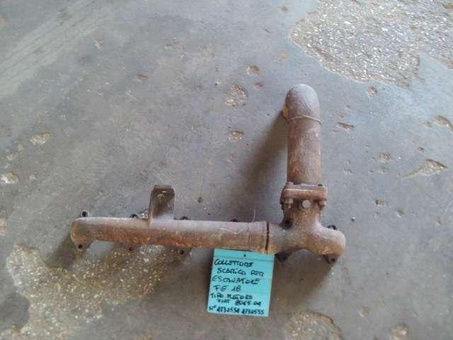 Collecteur d'échappement pour Fiat Allis FE 18 - MOTORE FIAT 8065.04 - N. 4730554 - 4730555 Photo 3