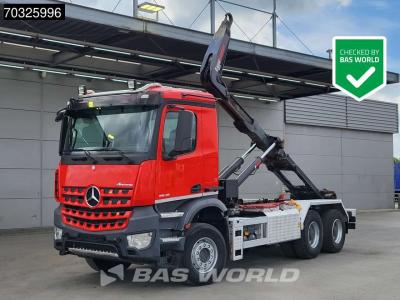 Mercedes-Benz Arocs 2648 6X4 HIAB XR21Z56-P-IC2B containersystem Big-Axle Steelsuspension Euro 6 Photo 1