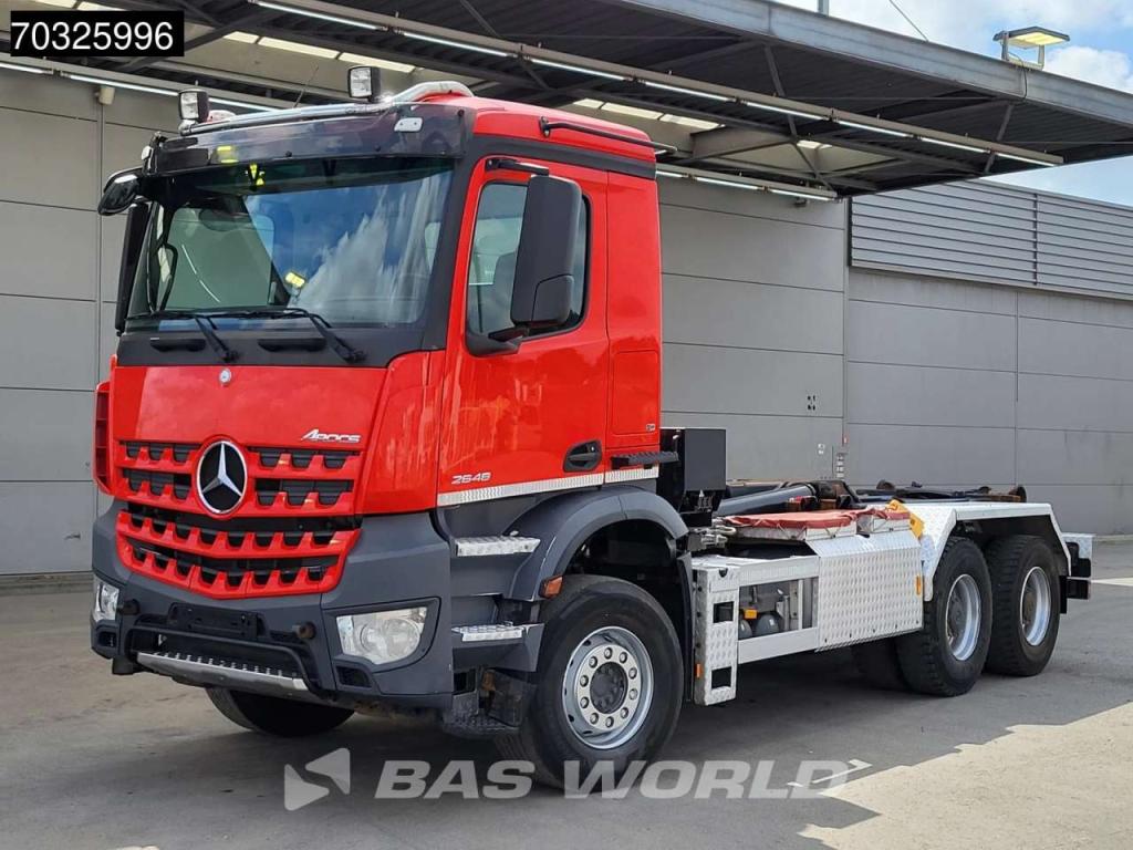 Mercedes-Benz Arocs 2648 6X4 HIAB XR21Z56-P-IC2B containersystem Big-Axle Steelsuspension Euro 6 Photo 6