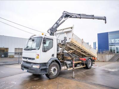 Renault PREMIUM 320+HIAB 112+2EXT en vente par Braem NV