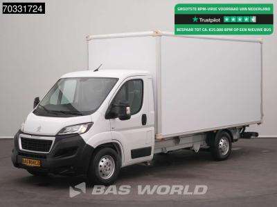 Peugeot Boxer 165PK Laadklep Bakwagen Airco Cruise Camera Standkachel Euro6 Meubelbak Koffer Möbelkoffer LB en vente par BAS World B.V.
