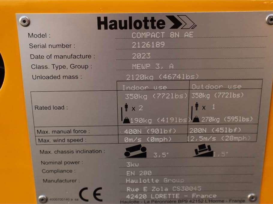 Haulotte Compact 8N Photo 6