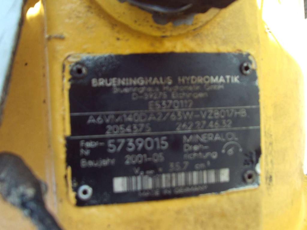 Moteur de transmission pour Mecalac 12MXT  -  COMPLETO DI RIDUTTORE Photo 5