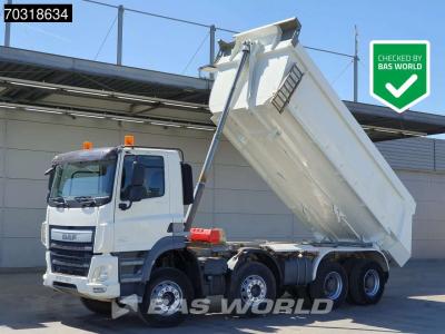Daf CF 460 8X4 19m3 Tipper Steel suspension Big-Axle Automatic Euro 6 en vente par BAS World B.V.