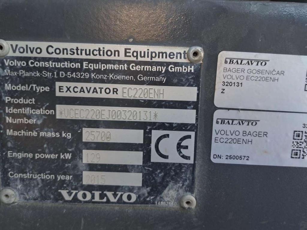 Volvo EC220E Photo 16