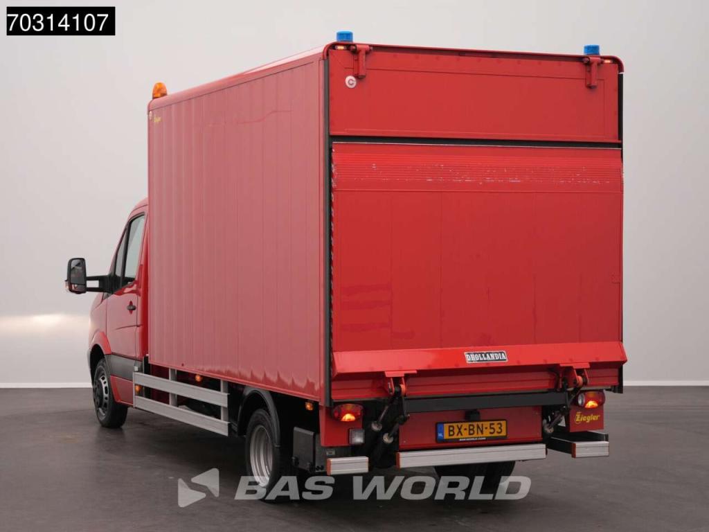 Volkswagen Crafter 136pk Hiab 013 T-2 Kraan D'Hollandia Laadklep Zijdeur Dubbellucht Bakwagen Navi Airco Cruis Photo 6