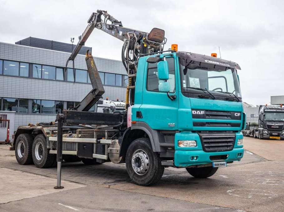 Daf CF 85.410+DIEBOLT 16Ton/m Photo 2