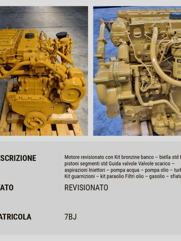 Caterpillar MOTORE REVISIONATO CAT 3054 Photo 2